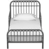 Monarch Hill Ivy Metal Toddler Bed, Graphite Gray