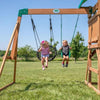 Backyard Discovery Grayson Peak Cedar Swing Set/Playset