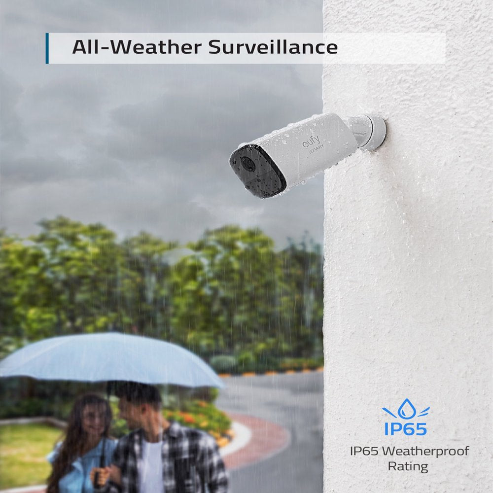 Eufy Security by Anker- Solo Cam Pro 2K Wireless Outdoor Surveillance Camera, IP65, AI Detection, No Monthly Fee