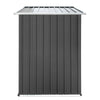 6' X 4' Outdoor Metal Storage Shed, Tools Storage Shed, Galvanized Steel Garden Shed with Lockable Doors, Outdoor Storage Shed for Backyard, Patio, Lawn, D8311