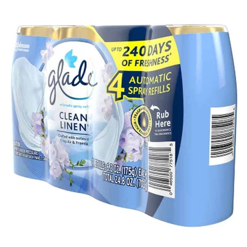 Glade Automatic Spray Air Freshener Refills, 4 Ct. (Choose Your Scent)