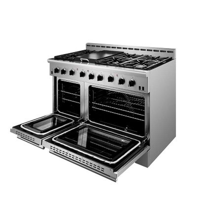 NXR 48 In. Professional Style Dual Fuel Range with Convection Oven