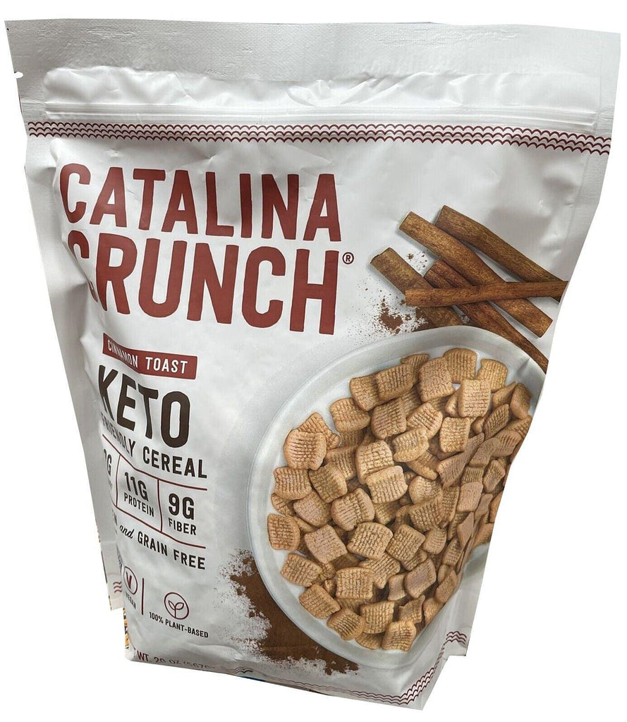 Pack -2 CATALINA SNACKS Keto Friendly Cereal, 20 Oz