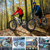 Gocio 26" 4.0 Fat Tire Electric Bike for Adults, 500W Adults E Bike, 48V 13Ah Removable Li-Ion Battery, LCD Meter, Professional 7-Speed, Electric Mountain Bicycle Beach Bike Snow Bike Ebike for Men