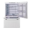 Unique Classic Retro 30" Frost Free 17.7 Cu/Ft Freestanding Bottom Freezer Refrigerator, ENERGY STAR Certified