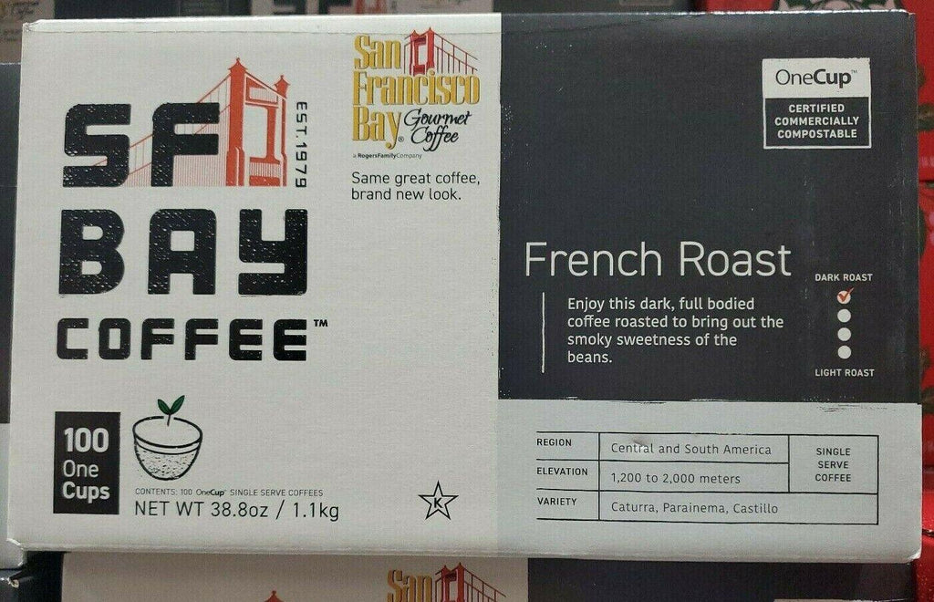 SF BAY COFFEE French Roast 100 Cups