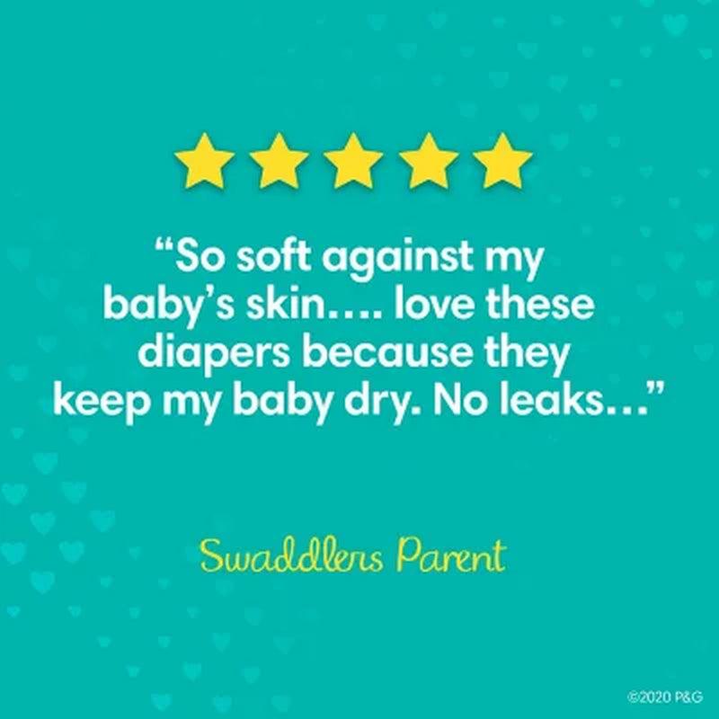 Pampers Swaddlers Softest Ever Diapers (Sizes: Newborn -7)