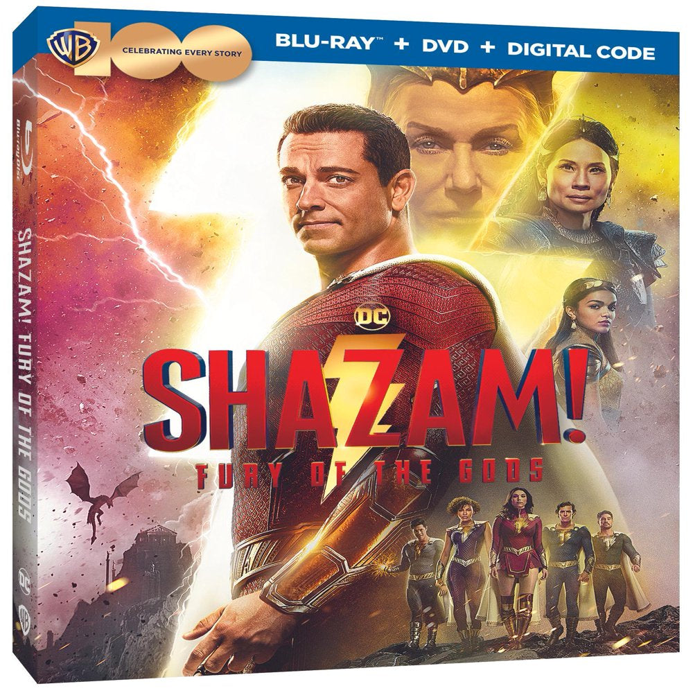 Shazam! Fury of the Gods (Blu-Ray + DVD + Digital Copy)