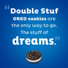 OREO Double Stuf Chocolate Sandwich Cookies, Family Size, 18.71 Oz