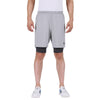 Active Men’S Tech Knit Short - Gray - Small - Free Shipping