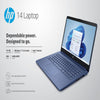 HP Stream 14" Laptop, Intel Celeron N4120, 4GB RAM, 64GB Emmc, Blue, Windows 11 (S Mode) with Office 365 1-Yr, 14-Cf2111Wm