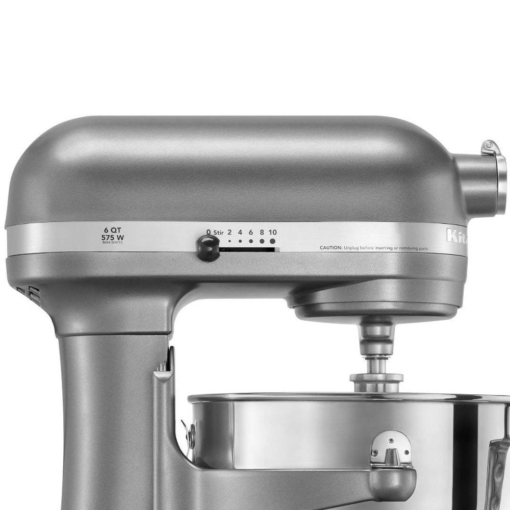 Restored Kitchenaid Professional 600 Stand Mixer 6 Quart 10-Speed Contour Silver - RKP26M1XCU (Refurbished)