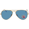 Ray Ban Aviator Classic Polarized Blue Unisex Sunglasses RB3025 9196S2 58