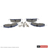 Motorcraft Super Duty Brake Pad Set, W/ Hardware and Shims