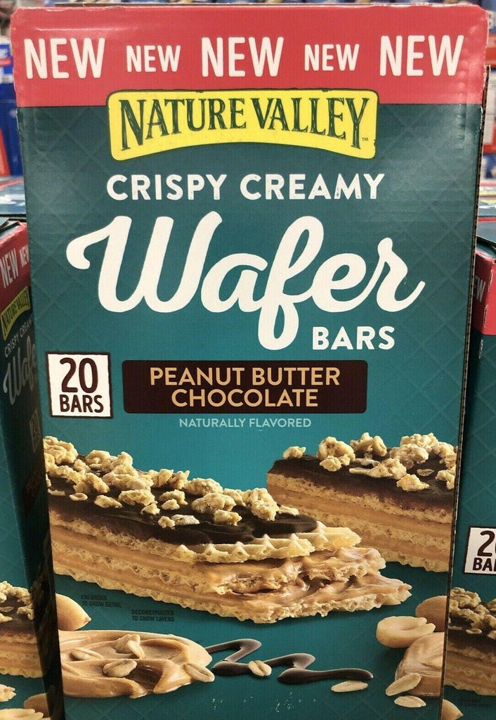 Nature Valley Peanut Butter Chocolate Wafer Bar 20 Ct, 26 Oz Each Pack