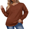 Fantaslook Sweatshirts for Women Crewneck Casual Long Sleeve Shirts Tunic Tops