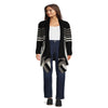 What'S Next Women'S and Women'S plus Size Ribbed Flyaway Cardigan