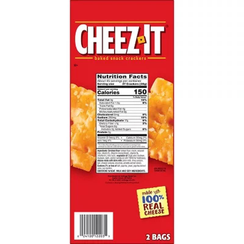 Cheez-It Original Baked Snack Crackers (24 Oz., 2 Pk.)