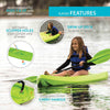 Lifetime Recruit 66 Youth Kayak - Lime Green - 90765