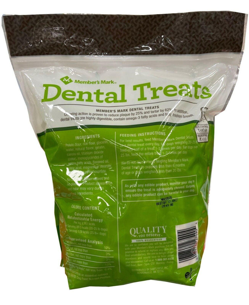 🔥 Member'S Mark Dental Chew Treats for Dogs (30 Ct.) 🔥