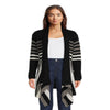 What'S Next Women'S and Women'S plus Size Ribbed Flyaway Cardigan