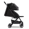 Mompush Lithe V2 Lightweight Stroller with Snack Tray, Newborn Nest Mode, Black, 17.3LB, Unisex