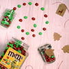 M&M'S Holiday Peanut Milk Chocolate Christmas Candy Resealable Jar (62 Oz.)