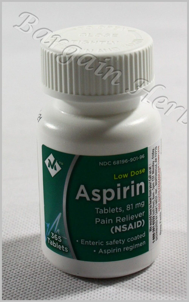 Member'S Mark Low Strength Aspirin 81 Mg 365 Tablets New Free Shipping