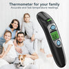 ANKOVO Dual Mode Infrared Thermometer, 1S Reading, 3 Colors Backlight, 35 Memories Recall, All Ages