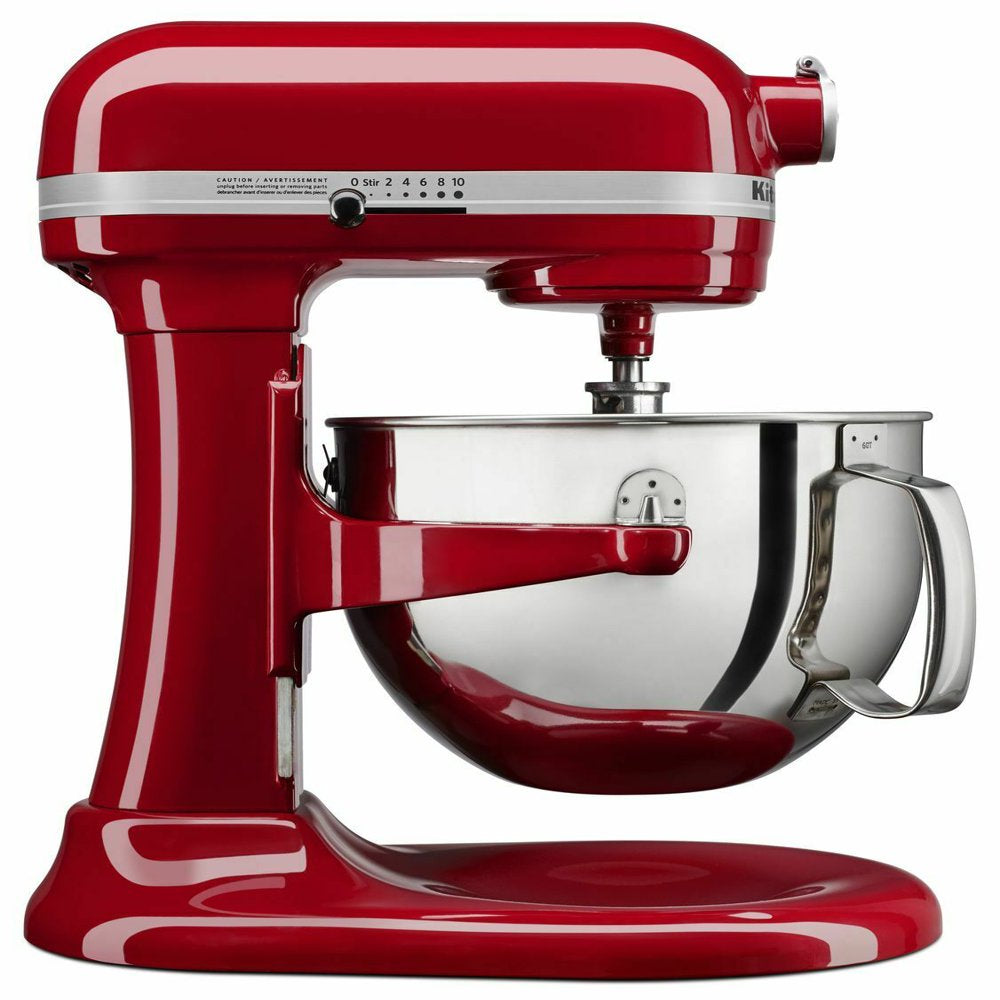 Restored Kitchenaid Professional 600 Stand Mixer 6 Quart 10-Speed Empire Red – RKP26M1XER (Refurbished)