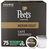 Peet'S Coffee Medium Roast K-Cup Pods, Café Domingo (75 Ct.)