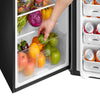 Arctic King 3.2 Cu Ft Two Door Mini Fridge with Freezer, Stainless Steel, E-Star, ARM32D5ASL