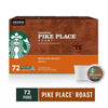 Starbucks Medium Roast K-Cup Coffee Pods, Pike Place (72 Ct.)