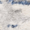 SAFAVIEH Jasper Brandt Abstract Overdyed Runner Rug, Ivory/Blue, 2' X 8'