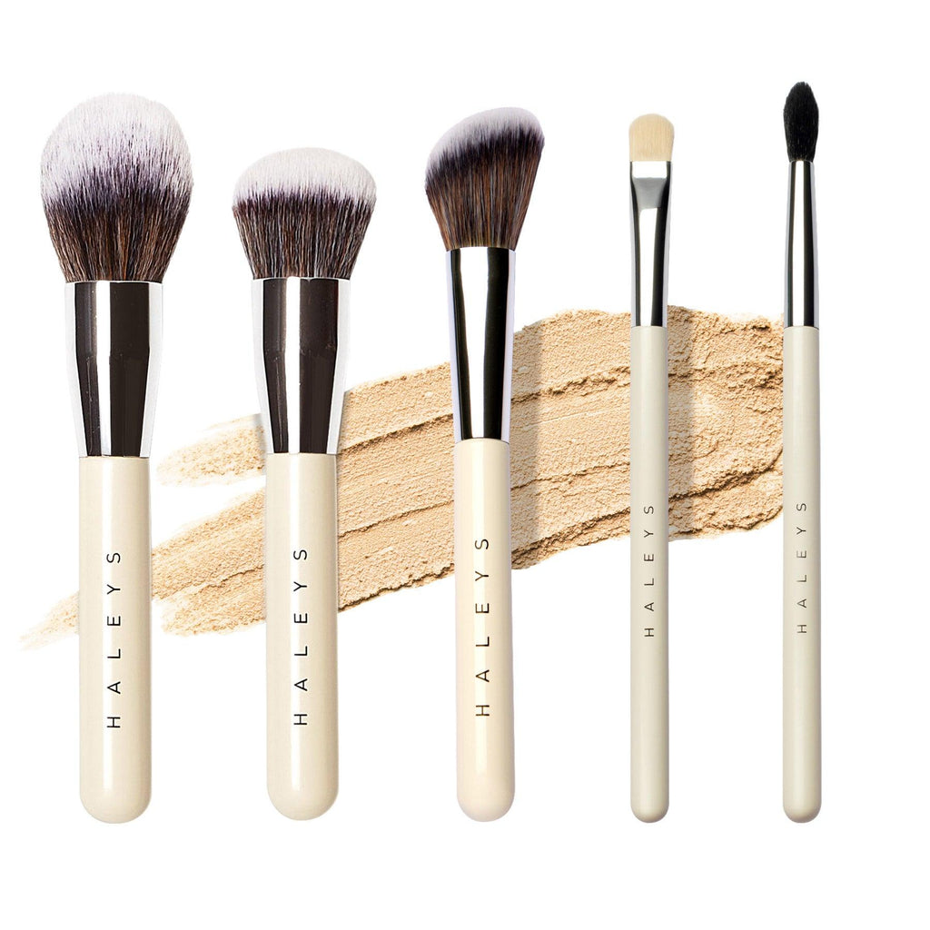 Makeup Brush Set, 5-Piece