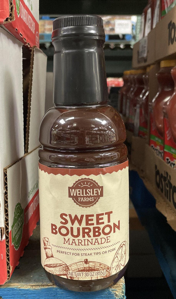 Wellsley Farms Sweet Bourbon Marinade, 30 Oz. (855 G.)