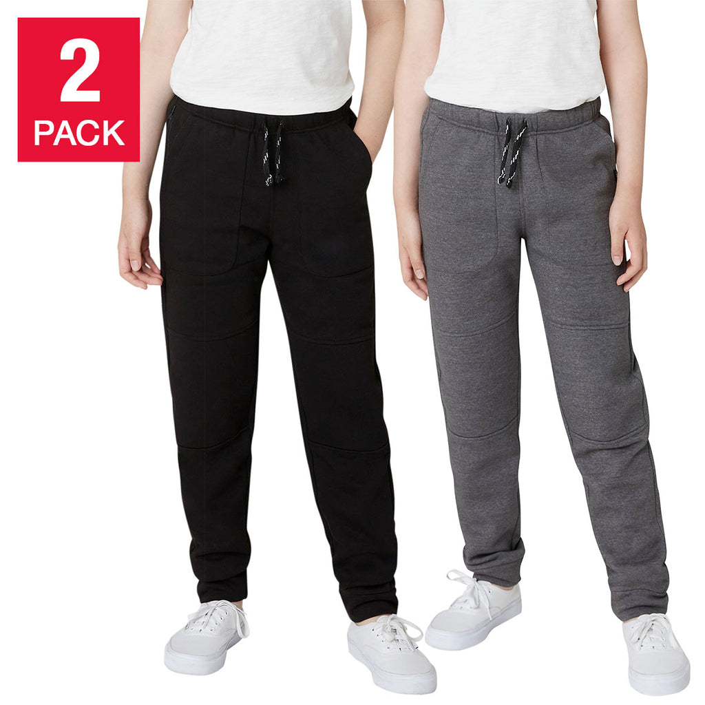 Lee Youth 2-Pack Jogger - Black - X-Small - Free Shipping