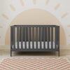 Storkcraft Sunset 4 in 1 Convertible Baby Crib, Gray