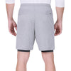 Active Men’S Tech Knit Short - Gray - Small - Free Shipping