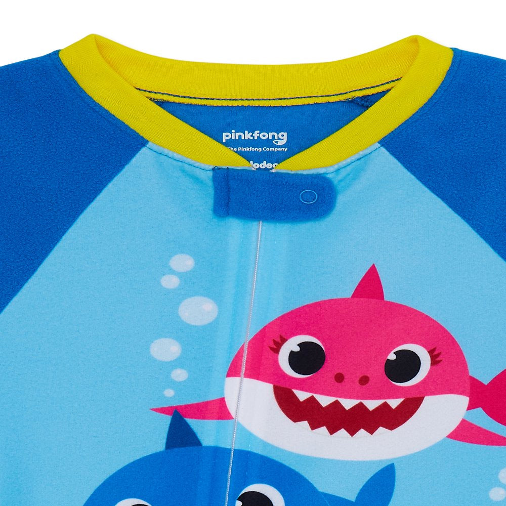 Baby Shark Toddler Boys or Girls One-Piece Sleeper, Sizes 12M-5T