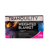 Tranquility Temperature Balancing 12Lb Weighted Blanket, Midnight Blue