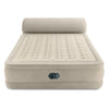 Intex Durabeam Headboard 18" Queen Air Mattress with Built-In Pump