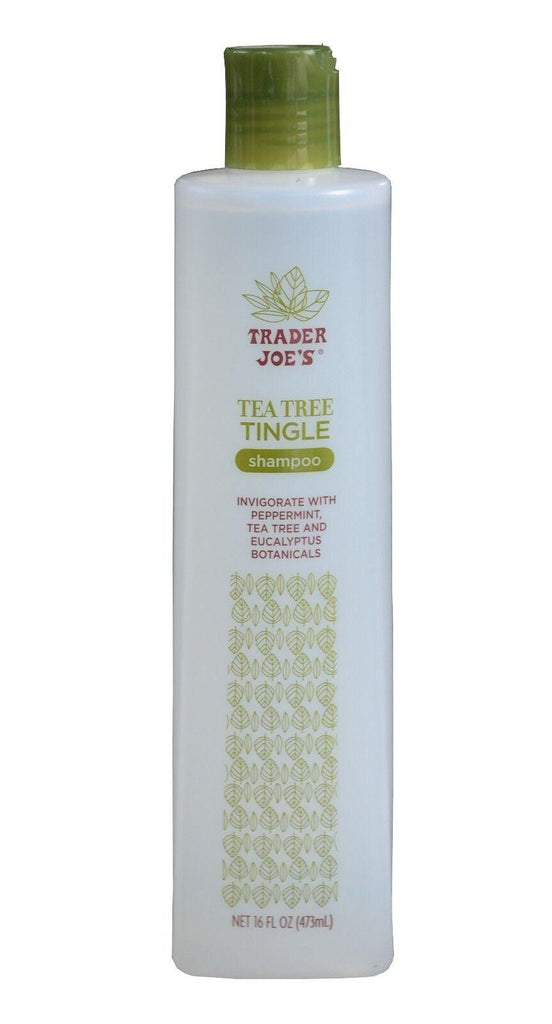 New Trader Joe'S Tea Tree Tingle Kit Shampooo & Conditioner 16Oz.