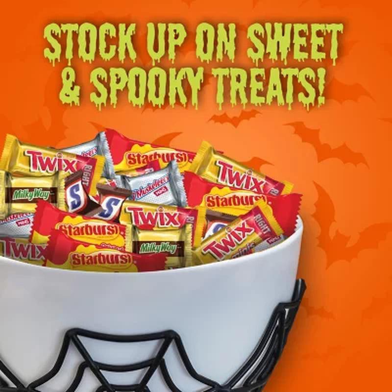 Milky Way, Snickers, Twix, Starburst & More Bulk Halloween Candy (450 Ct.)