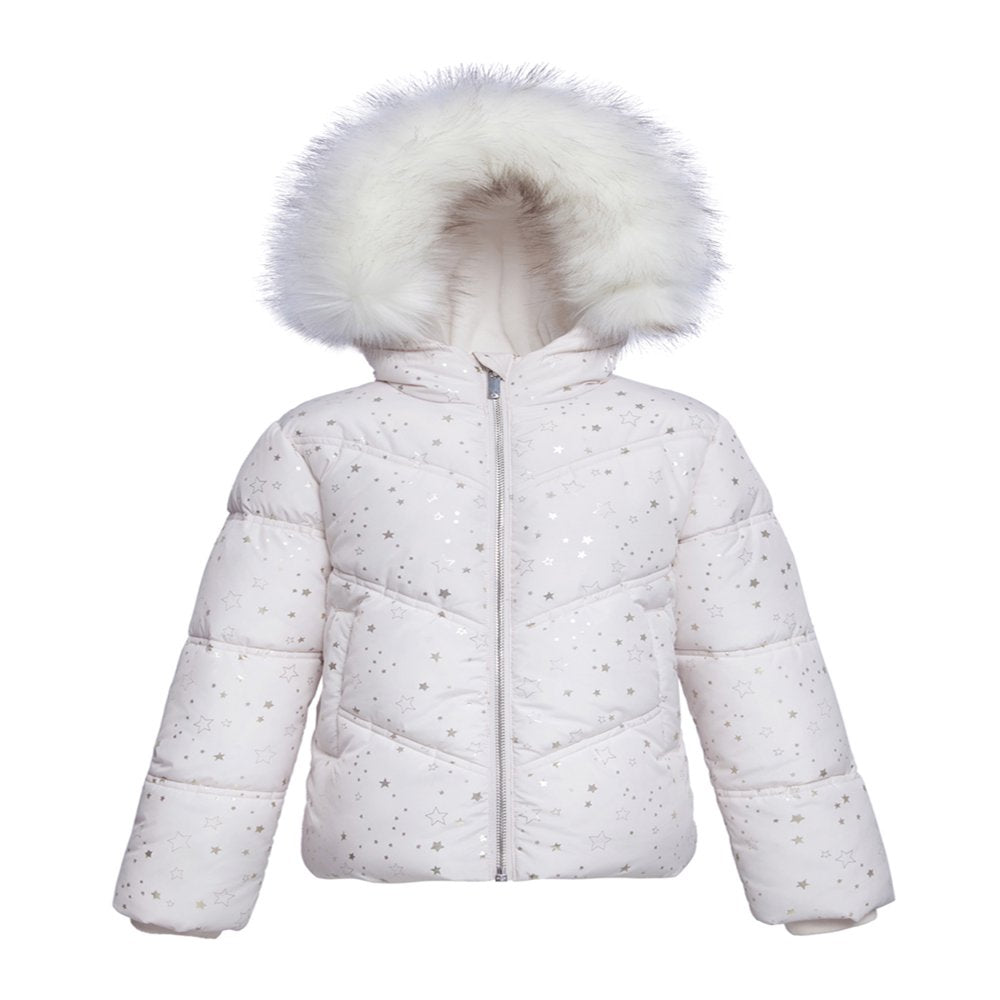 Rokka&Rolla Girls' Heavy Winter Puffer Jacket Bubble Coat, Sizes 4-16