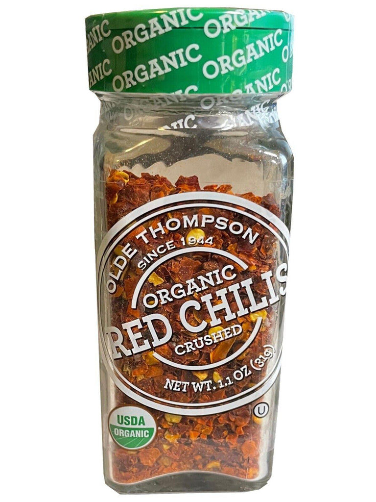 Olde Thompson Organic Red Chili Chrshed 1.1 Oz Seasoning