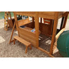 Kidkraft Paramount Wooden Swing Set with Two Clubhouses