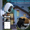 TOPVISION Wireless Security Camera, 2K Wifi Camera with Outdoor Night Vision, IP66 Outdoor Waterproof Camera for Home Security System, Surveillance Camera with PIR Motion Sensor, 2 Way Audio