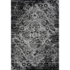 Luxe Weavers Victoria 4620 Distressed Floral Area Rug Carpet, Gray / Size 5X7