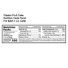 Claxton Fruit Cake - RD Sampler - 1 Lb. Regular and 1 Lb. Dark